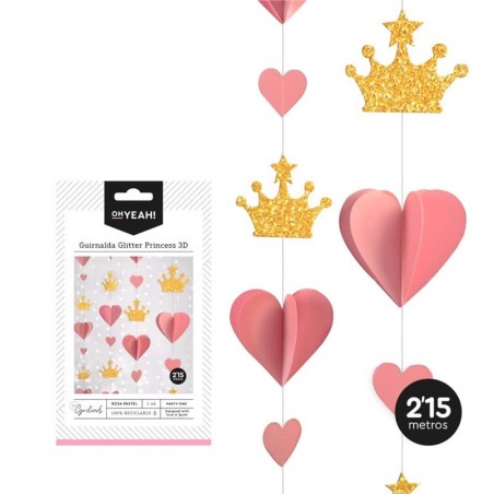 GUIRNALDA ROSA CORONA 2.15M 