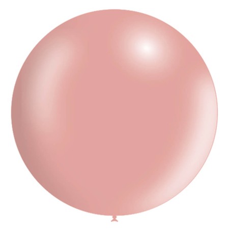 1 GLOBO GIGANTE ORO ROSA 87CM