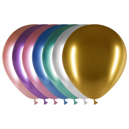 1 GLOBO LATEX BRILLANT 30CM SURTIDOS