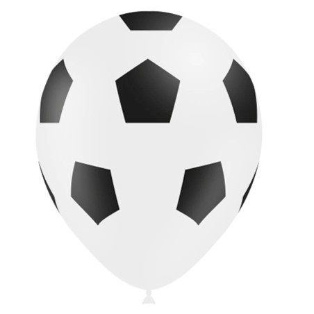 8 GLOBOS BALON FUTBOL 30CM