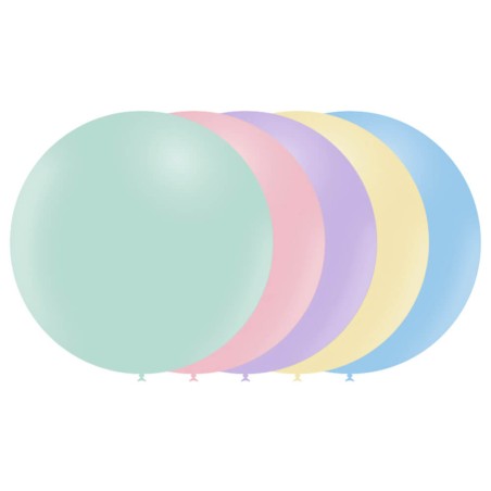 1 GLOBO PASTEL MATE 60CM SURTIDO