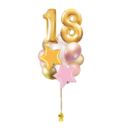 RAMO NUMEROS + DOS ESTRELLAS + 9 LATEX