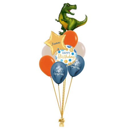 RAMO DINO+ HAPPY BIRTHDAY + LATEX