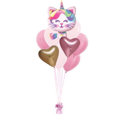 RAMO GATOCORNIO + CORAZONES + LATEX