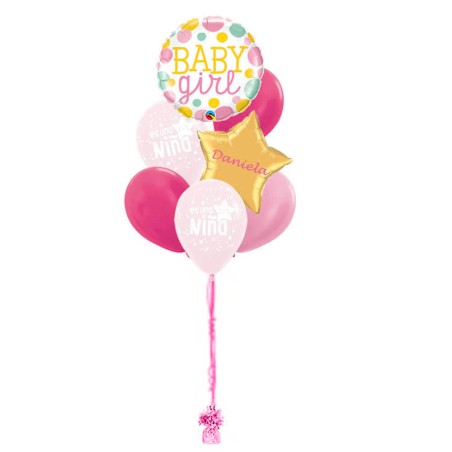 RAMO BABY GIRL+ ESTRELLA+ 5 LATEX