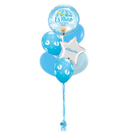 RAMO REDONDO NIÑO + ESTRELLA+ 5 LATEX