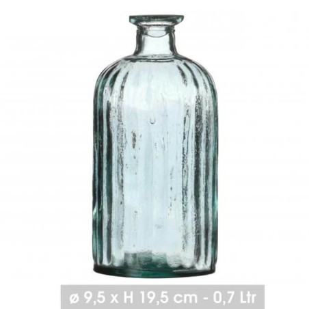 JARRON BOTELLA VIDRIO 