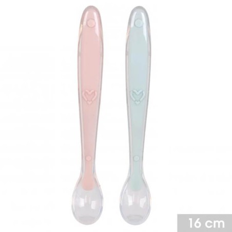 Cuchara bebé silicona