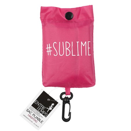 BOLSA COMPRA PLEGABLE - 6 COLORES