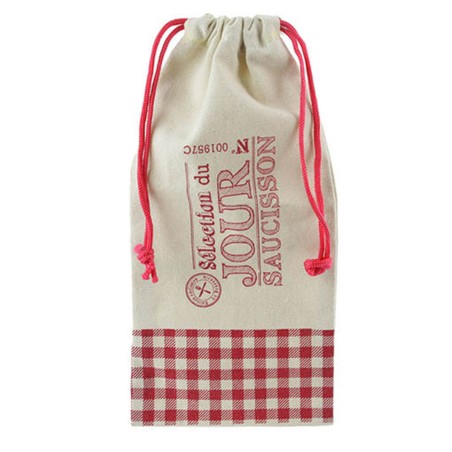 BOLSA EMBUTIDOS VICHY TELA