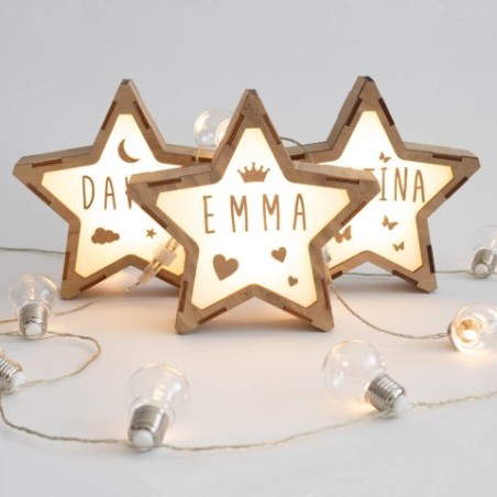 Lámpara estrella - Personalizable