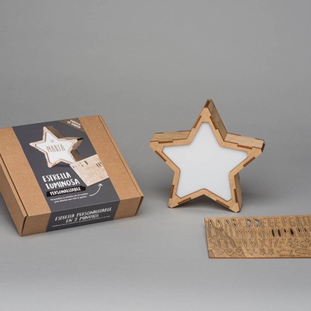 Lámpara estrella - Personalizable