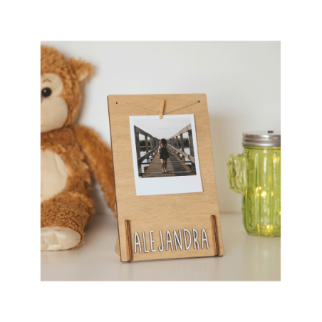 Marco de fotos personalizable - Pinza