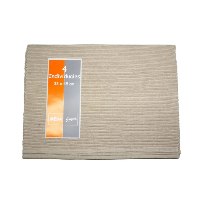 MANTEL INDIVIDUAL BEIGE