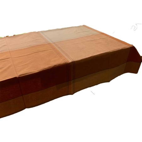 MANTEL ALGODON 150 x150 NARANJA