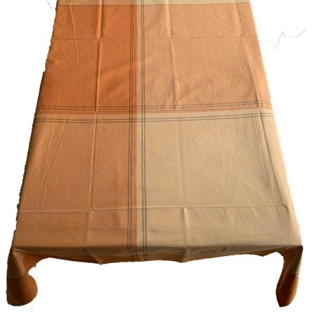 MANTEL ALGODON 150 x150 NARANJA