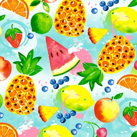 20 SERVILLETAS PAPEL DECORADAS - FRUTAS