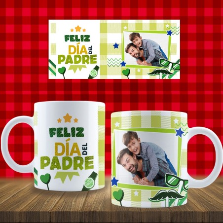 Taza personalizada con foto - día del padre 5