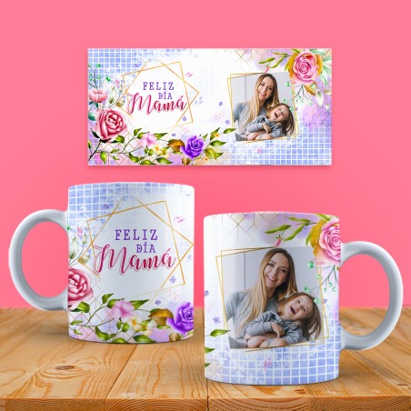 Taza personalizada con foto - Día de la madre1
