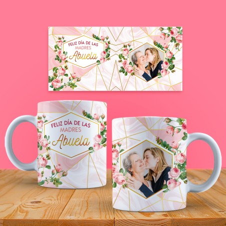 Taza personalizada foto - Abuela