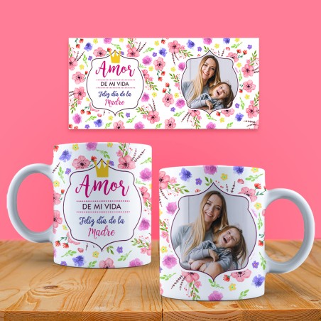 Taza personalizada foto - Día de la madre 4