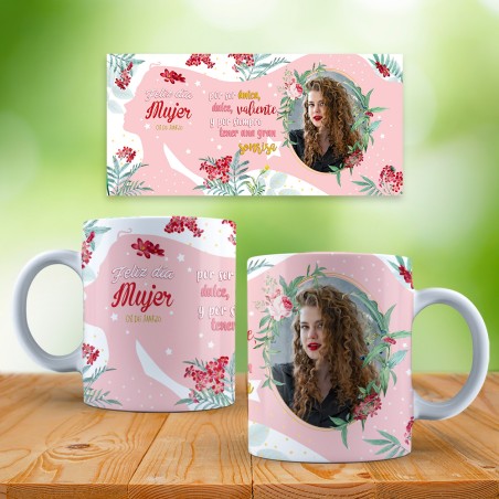Taza personalizada foto - Día de la mujer