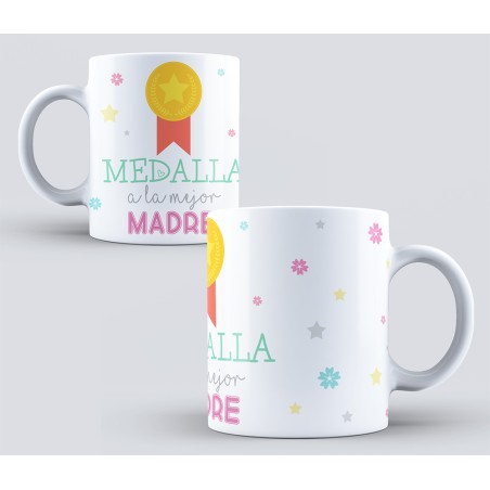 Taza día de la madre - Medalla