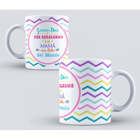 Taza día de la madre - Gracias dios