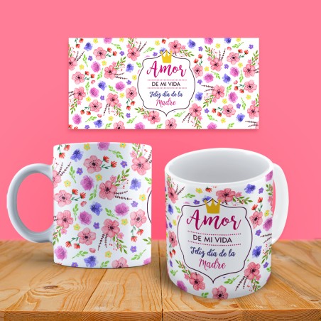 Taza personalizada - Jardin silvestre
