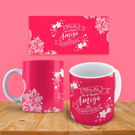 Taza personalizada - roja Nombre