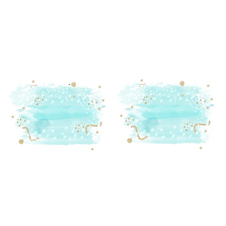 Taza personalizada con texto - Azul