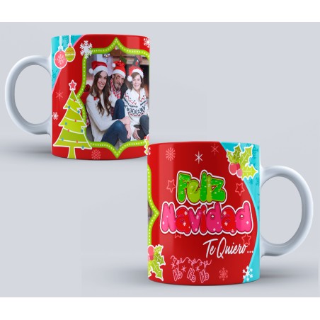 Taza Personalizada con foto - Navidad 10