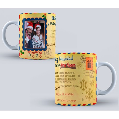 Taza personalizada con foto - Navidad 11