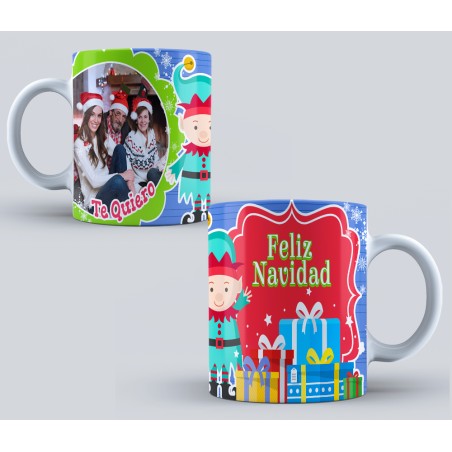 Taza personalizada Navidad 12