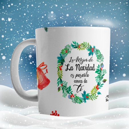 TAZA NAVIDAD 13 CORONA FOTO