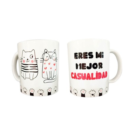 Taza San Valentín - Eres mi mejor casualidad