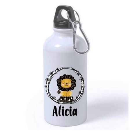 Botella personalizada niños - León 400ml