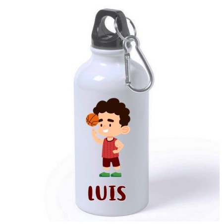 Botella personalizada - aluminio niño baloncesto 400ml