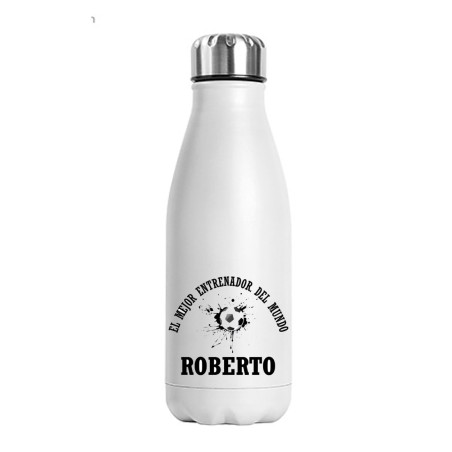 Botella térmica personalizada - Mejor entrenador futbol