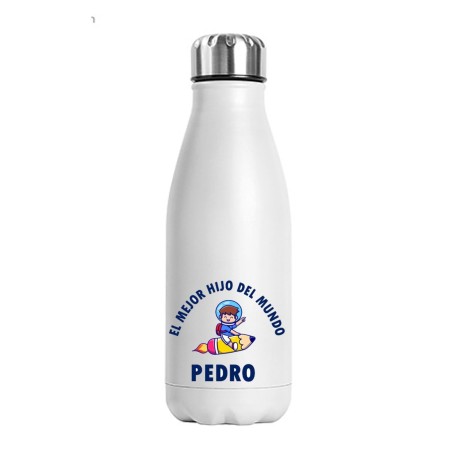 Botella  Mejor hijo personalizada