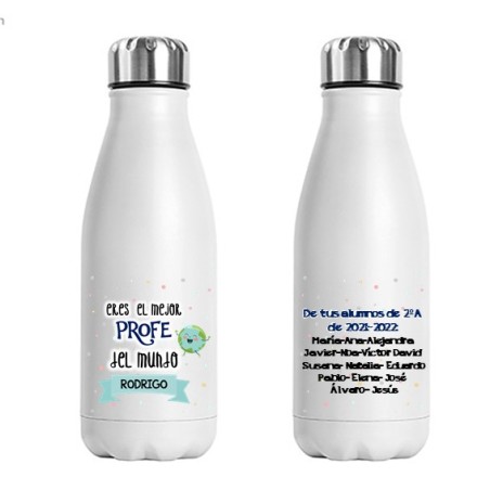 BOTELLA EL MEJOR PROFE DEL MUNDO