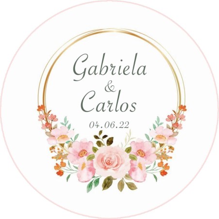 Chapas personalizadas - Boda Imán 32