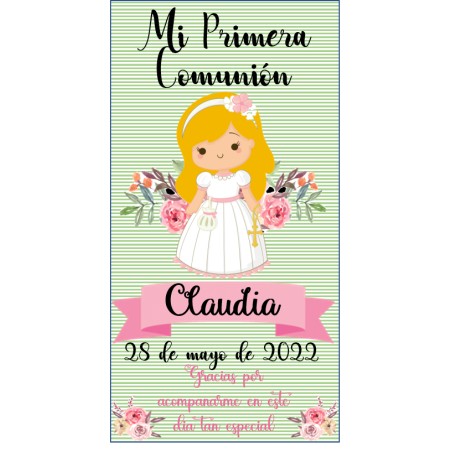 CHAPA ABRIDOR COMUNION 4 +RECORDATORIO