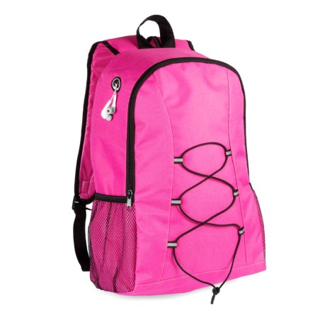Mochila personalizable rosa 15x43x29cm