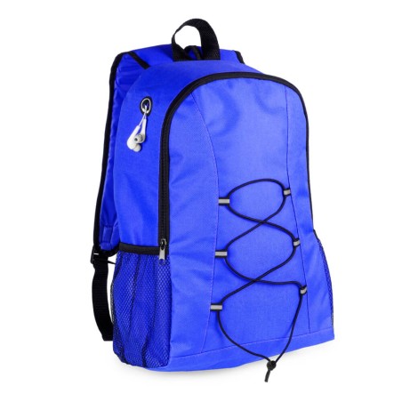 Mochila personalizable azul 15x43x29cm