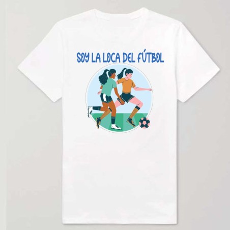 Camiseta personalizada - Loca del futbol
