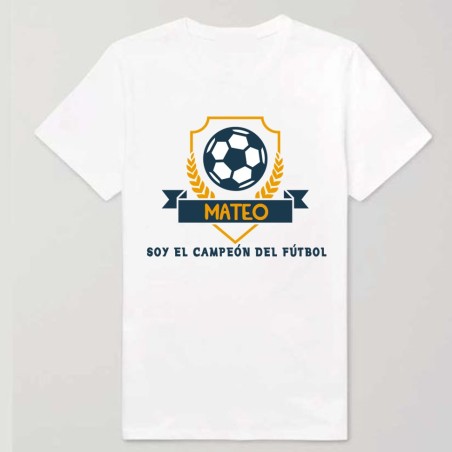 Camiseta personalizada niña/o Futbol