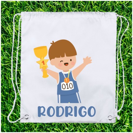 MOCHILA  NIÑO COPA PERSONALIZABLE