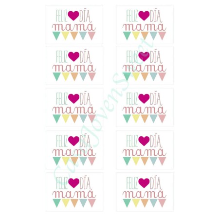 IMPRESIÓN PAPEL DE AZUCAR MAMA 34 DIN A4
