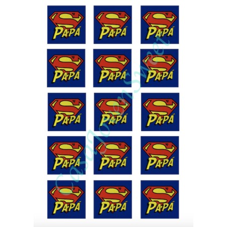 IMPRESIÓN PAPEL DE AZUCAR SUPER PAPA